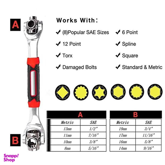 آچار بکس جاب مدل JB-6535