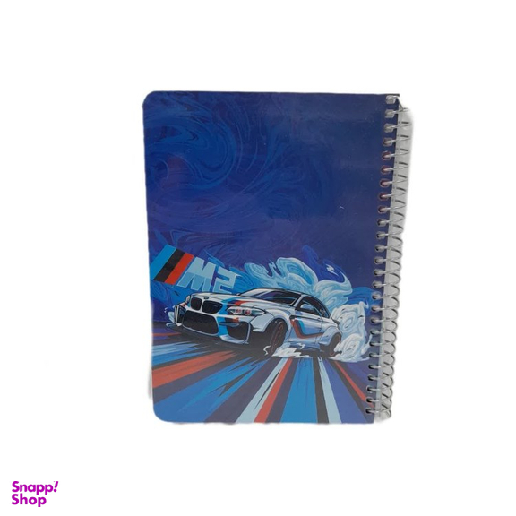 دفترچه یادداشت سیمی ۸۰ برگ سویل طرح ماشین کد 226