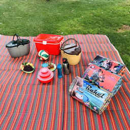 زیر انداز سفری راحل مدل حصیری یک تکه کد 4