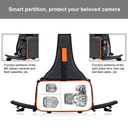 کوله پشتی دوربین پلوز مدل PU5014B
