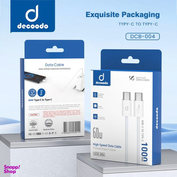 کابل Type-C دکودو کد DCB-004 طول یک متر
