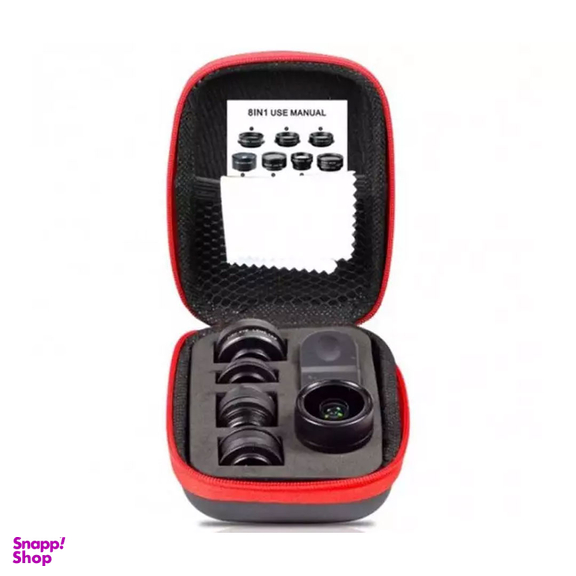 کیت لنز موبایل ایبولو مدل 8-in-1