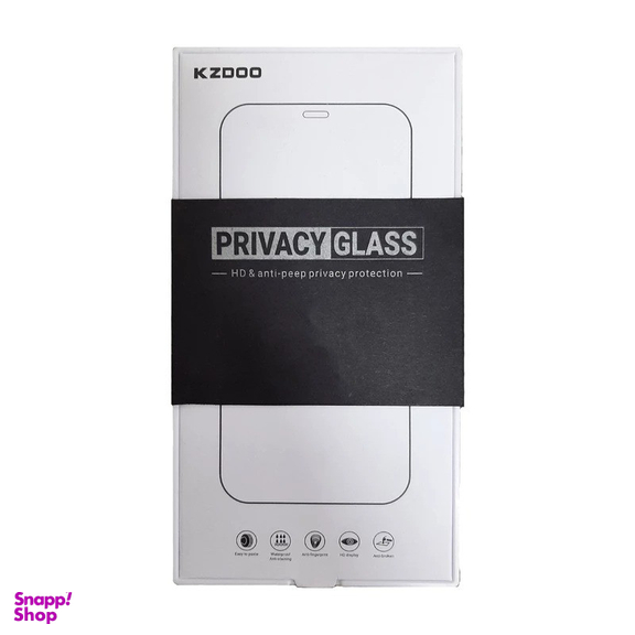 محافظ صفحه نمایش حریم شخصی کی زد دوو مدل Privacy مناسب برای گوشی موبایل اپل iPhone 15 Pro