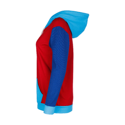 هودی اسپرت لوینت مدل کالرفول کد 6242 رنگ زمینه قرمز