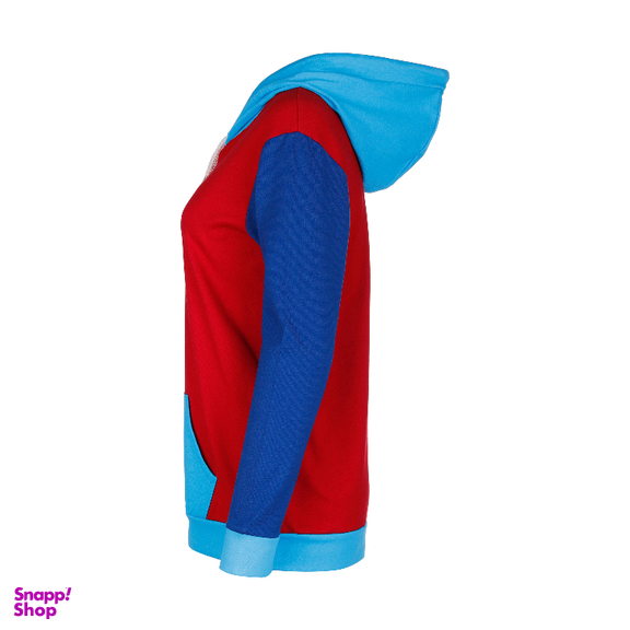 هودی اسپرت لوینت مدل کالرفول کد 6242 رنگ زمینه قرمز