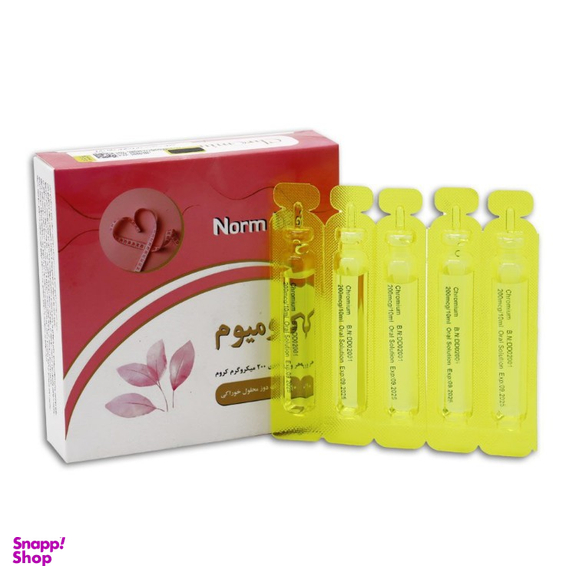 ویال کرومیوم 200 میلی گرم نورم لایف بسته 10 عددی