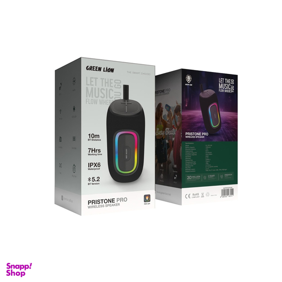 اسپیکر بی سیم بلوتوثی گرین لاین مدل Pristone Pro Wireless Speaker