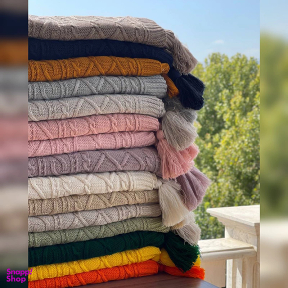 شال مبل و تخت کوکو جم مدل دیانا سایز 170×140 سانتی متر