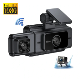 دوربین ثبت وقایع سه لنز خودرو مدل S15