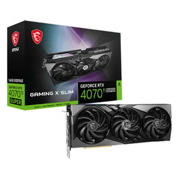 کارت گرافیک مخصوص بازی ام اس آی مدل RTX 4070 Ti SUPER GAMING X SLIM 16GB