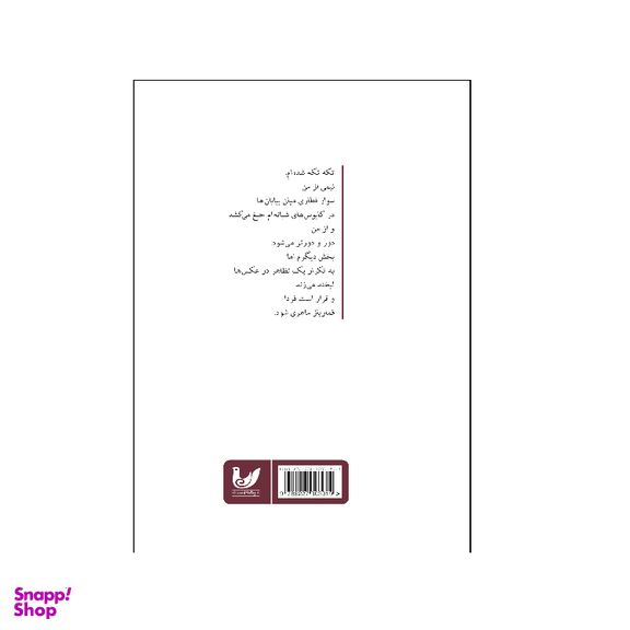 کتاب و تنم، تکه های این آوارگی غریب اثر یگانه میرزایی انتشارات اندیشه احسان