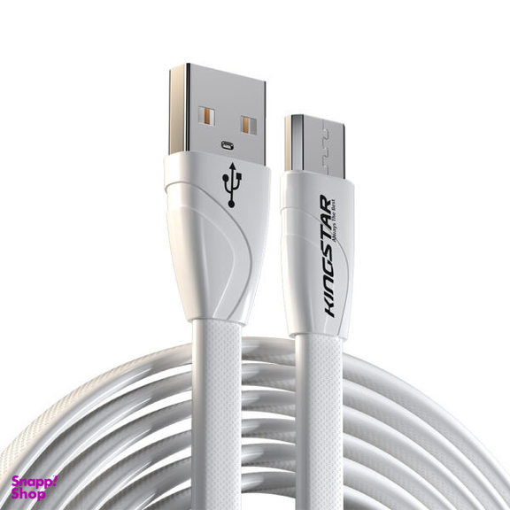 کابل تبدیل USB به MicroUSB کینگ استار مدل K112 A طول 120 سانتی‌متر