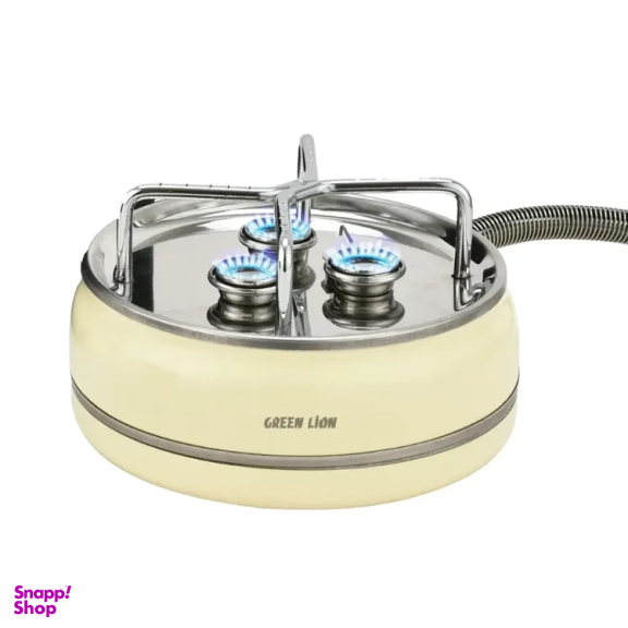 اجاق گاز سفری 3 شعله گرین لاین مدل GNORBFLM3BG