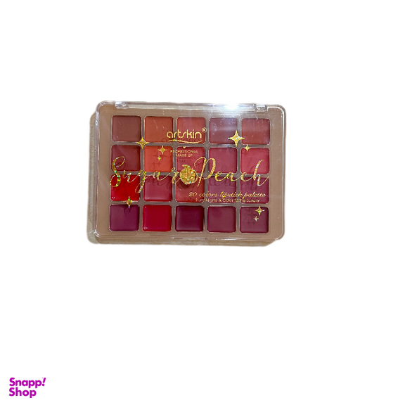 پالت رژ لب آرت اسكين مدل Sugar Peach کد 20