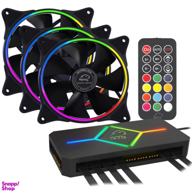 فن کیس تسکو مدل G FAN 330 مجموعه 3 عددی