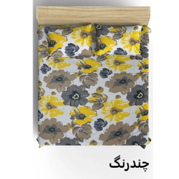 سرویس ملحفه کوکو جم مدل کالم دو نفره 3 تکه