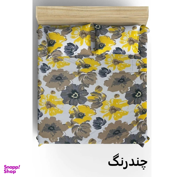 سرویس ملحفه کوکو جم مدل کالم دو نفره 3 تکه