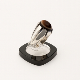 انگشتر نقره مردانه کد HOSS015