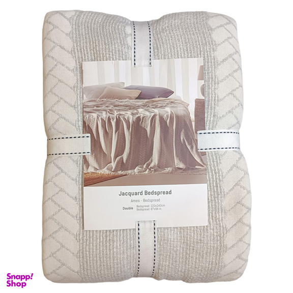 روتختی مادام کوکو مدل Ames Gri Yatak Ortusu دو نفره سایز 240×220 سانتی متر