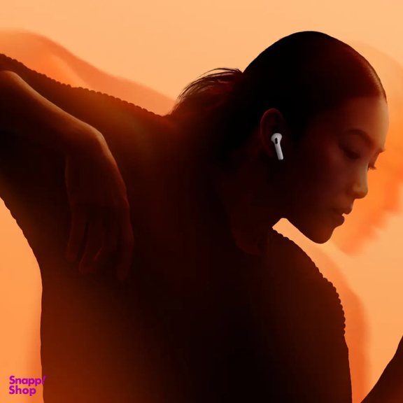 هدفون بی سیم بلوتوثی اپل مدل AirPods 4 نسخه دارای نویز کنسلینگ