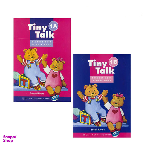 کتاب Tiny Talk 1A.1B اثر Susan Rivers انتشارات زبان مهر مجموعه دو جلدی