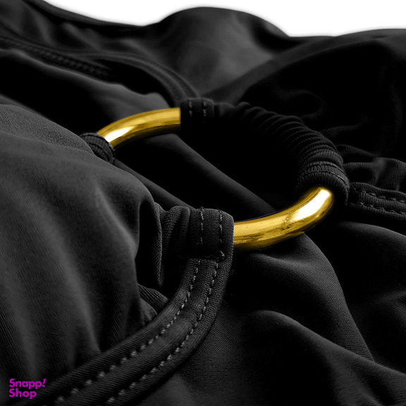 مایو زنانه ماییلدا مدل حلقه ای کد 4422-10-04 رنگ مشکی