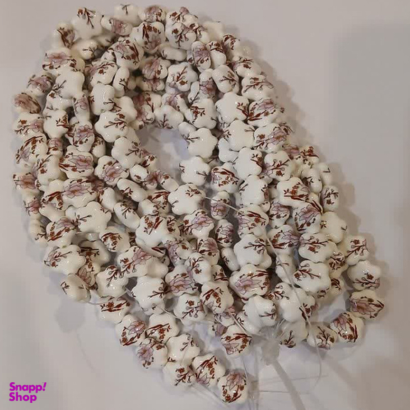 مهره گوشواره طرح گل بسته 100 عددی