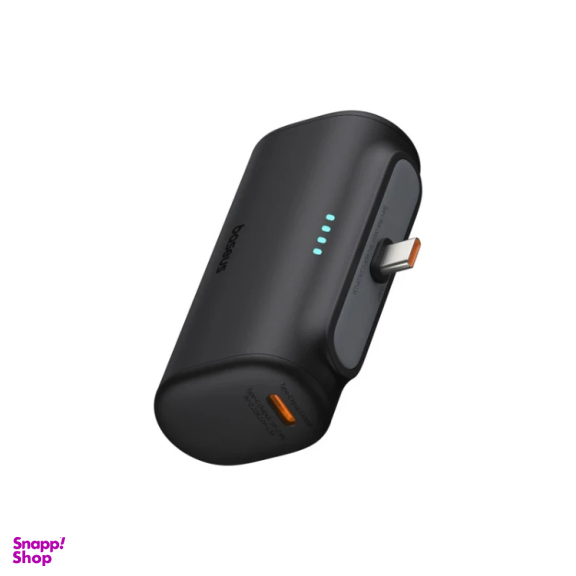 پاوربانک باسئوس مدل Compact Fast Charging Type-C Edition ظرفیت 5000 میلی آمپر ساعت