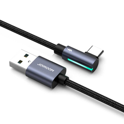 کابل شارژ 90 درجه USB-A به Type-C جوی روم مدل S-AC027A17 طول 1.2 متر