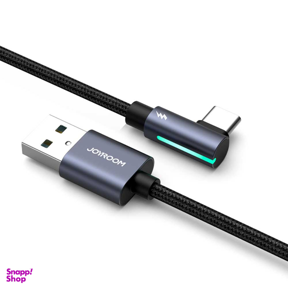 کابل شارژ 90 درجه USB-A به Type-C جوی روم مدل S-AC027A17 طول 1.2 متر