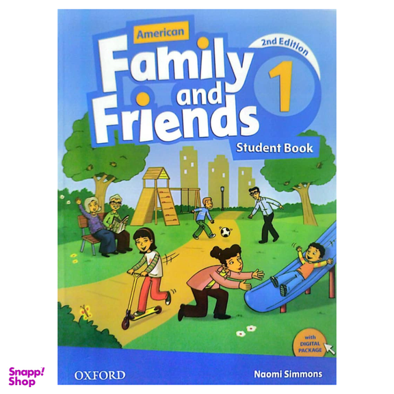 کتاب American Family and Friends 1 Second Edition اثر Naomi Simmons انتشارات آکسفورد مجموعه 2 جلدی