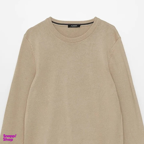 پلیور یقه گرد مردانه ال سی وایکیکی مدل فیت اسلیم