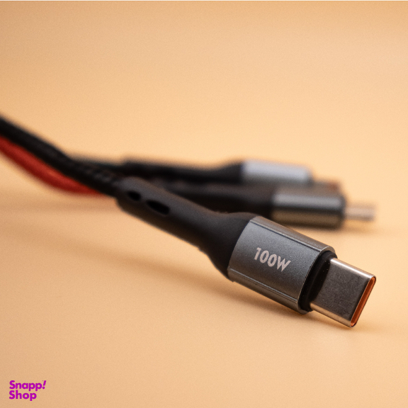 کابل تبدیل USB به Lightning/Type-C/MicroUSB لیتو مدل LD-49 طول 1 متر