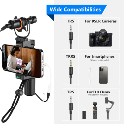 کیت میکروفون روی دوربین نیویر مدل CM14PRO Mini