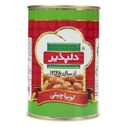 کنسرو لوبیا دلپذیر وزن 420 گرم بسته ۳ عددی
