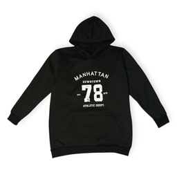 هودی زنانه اسپرت Manhattan مدل MG کد 781 رنگ مشکی