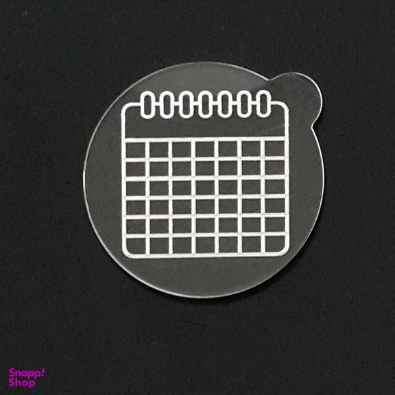 استامپ برجسته تزیین فوندانت مدل تقویم