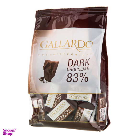 شکلات تلخ 83 درصد گالاردو وزن 300 گرم