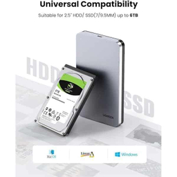 باکس هارد 2.5 SATA یوگرین مدل CM300 کد 70498