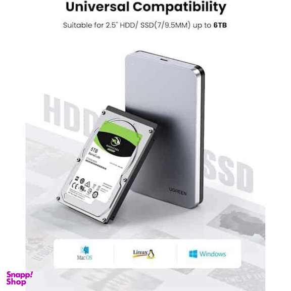باکس هارد 2.5 SATA یوگرین مدل CM300 کد 70498