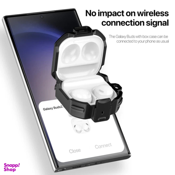 کاور ایرفون دوکس دوکیس مدل SECF-N مناسب هدفون سامسونگ Galaxy buds 2 Pro / buds pro / buds live / buds 2 / buds FE