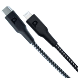 کابل فست شارژ Type-C به لایتنینگ پاورولوژی مدل PCAB006BK طول 0.3 متر