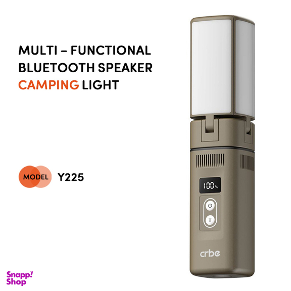 چراغ قوه و اسپیکر بلوتوثی قابل حمل کربی مدل Y225 POWERBANK