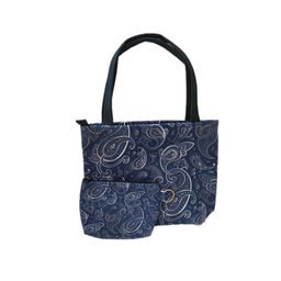 کیف زنانه طرح بته جغه به همراه کیف آرایشی