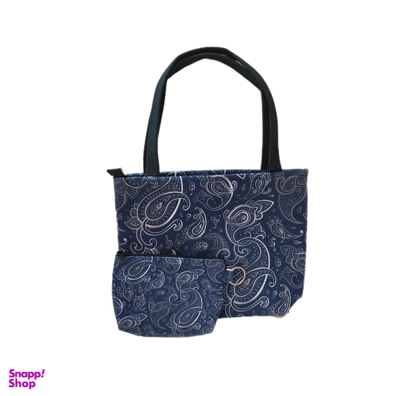 کیف زنانه طرح بته جغه به همراه کیف آرایشی