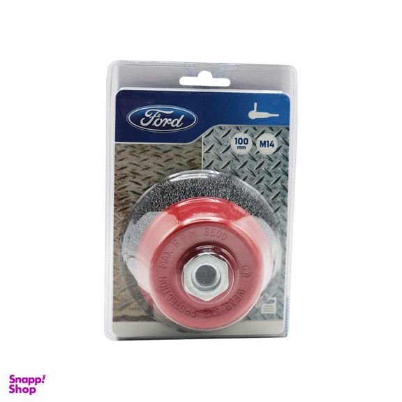 فرچه سیمی کاسه ای فورد مدل افشان کد YP-FPTA-02-0020-M14/100MM