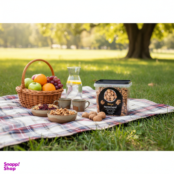 مغز گردو پرشیالند وزن 300 گرم