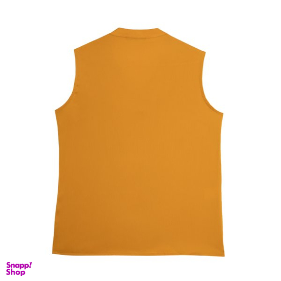 تاپ زنانه برنس مدل غنچه رنگ خردلی