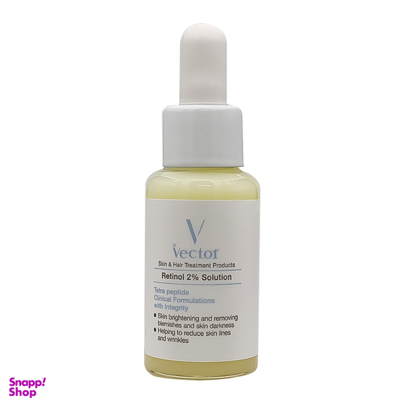 سرم ضد چروک وکتور مدل retinol حجم 30 میلی لیتر