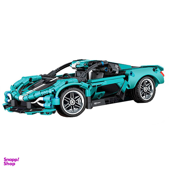 ساختنی سیمبوبلاک مدل ماشین مسابقه درب بازشو چرخ متحرک